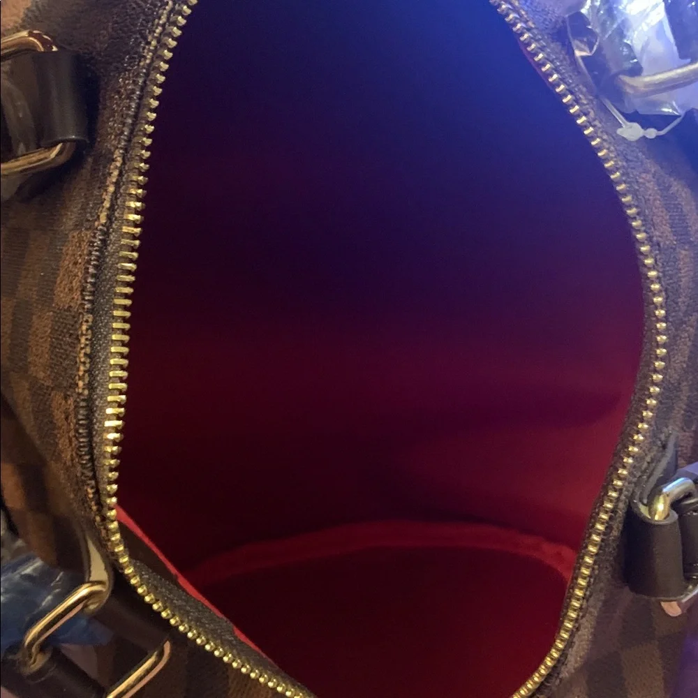 Checkered Brown Tote Bag - Picture 16 of 17